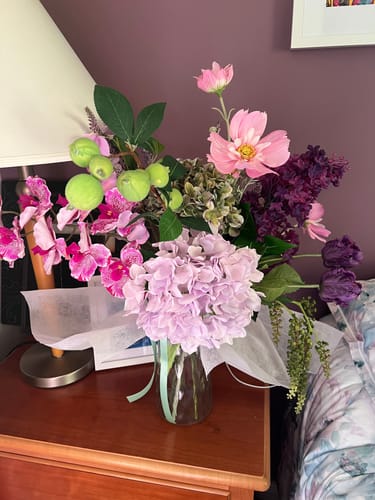 Customer photo review of The Mystic ♓️ (Limited edition Pisces Bouquet)