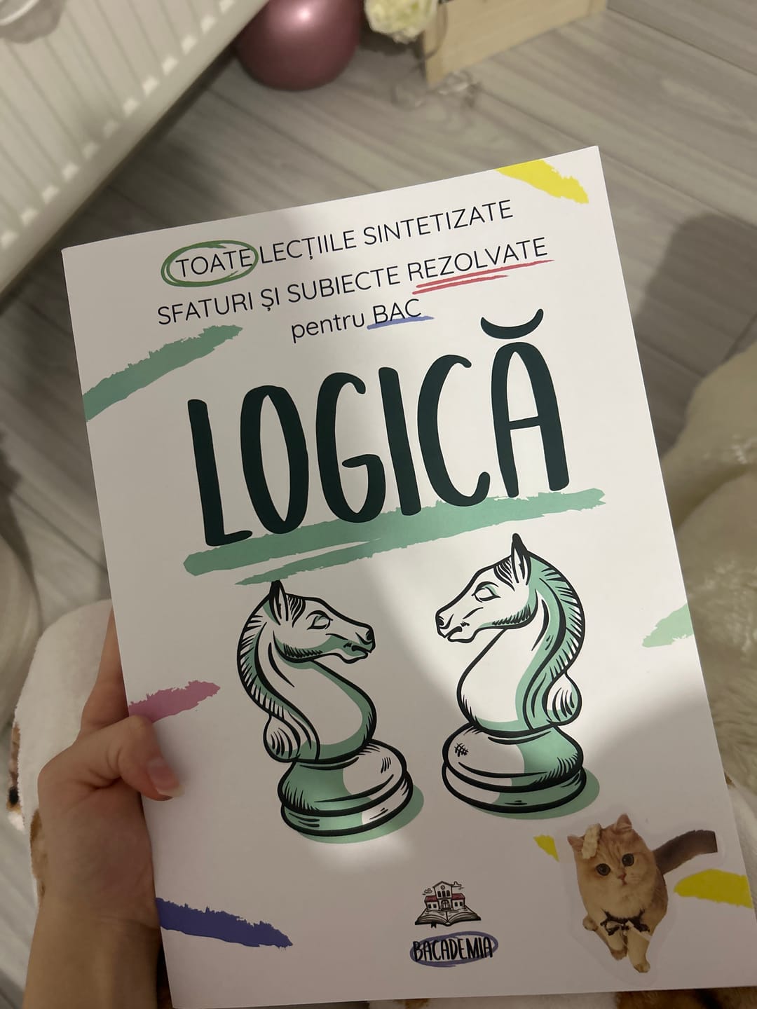 Customer photo review of Carte Logică Bacalaureat Bacademia