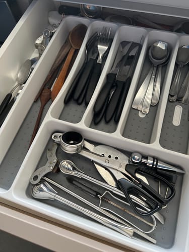 Customer photo review of Organizador De Cubiertos Anti Slip 40 X 32 Cms