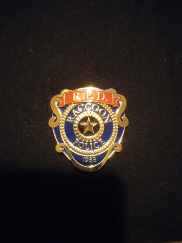 Customer photo review of RPD Resident Evil 2 Biohazard S.T.A.R.S Raccoon Police Badge