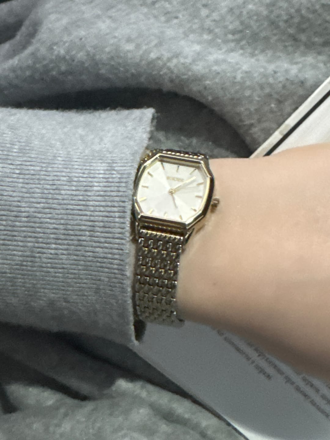 Customer photo review of Julia Gold Silver