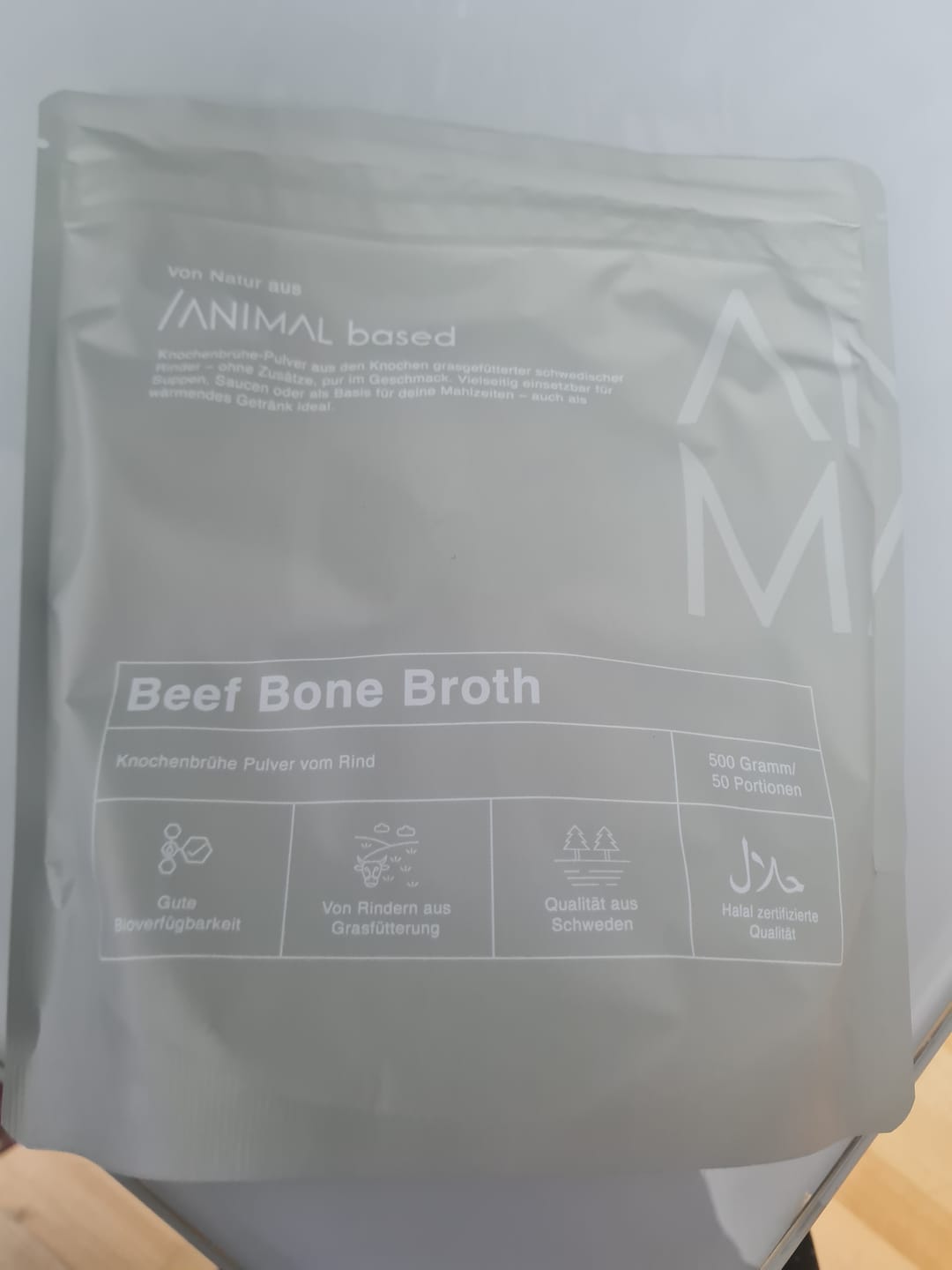 Customer photo review of Knochenbrühe Pulver 500g
