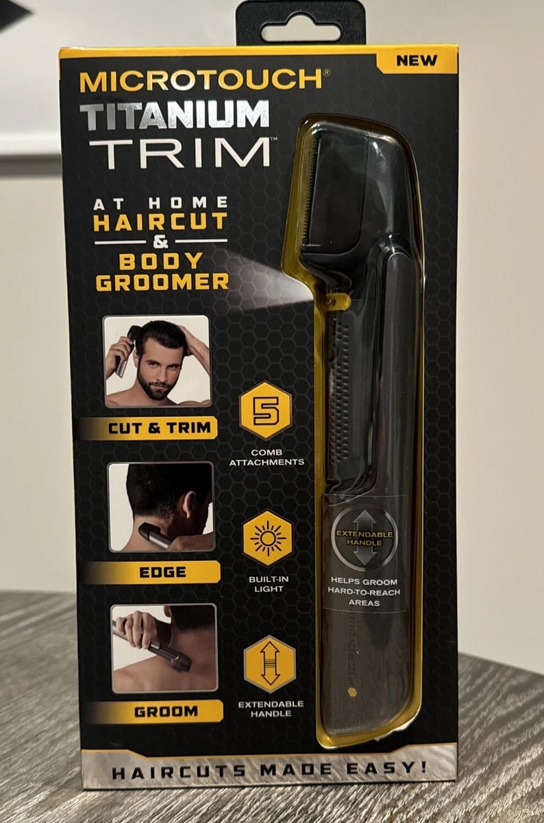 Customer photo review of Electric All-In-One Hair Trimmer by MenCentre