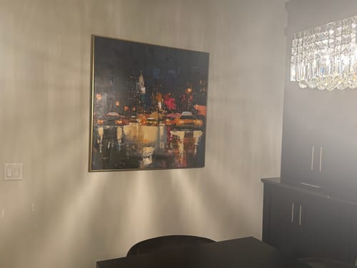 Customer review photo for Colorful Painting #CA254
