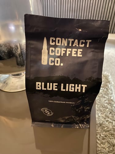Customer photo review of Blue Light Coffee