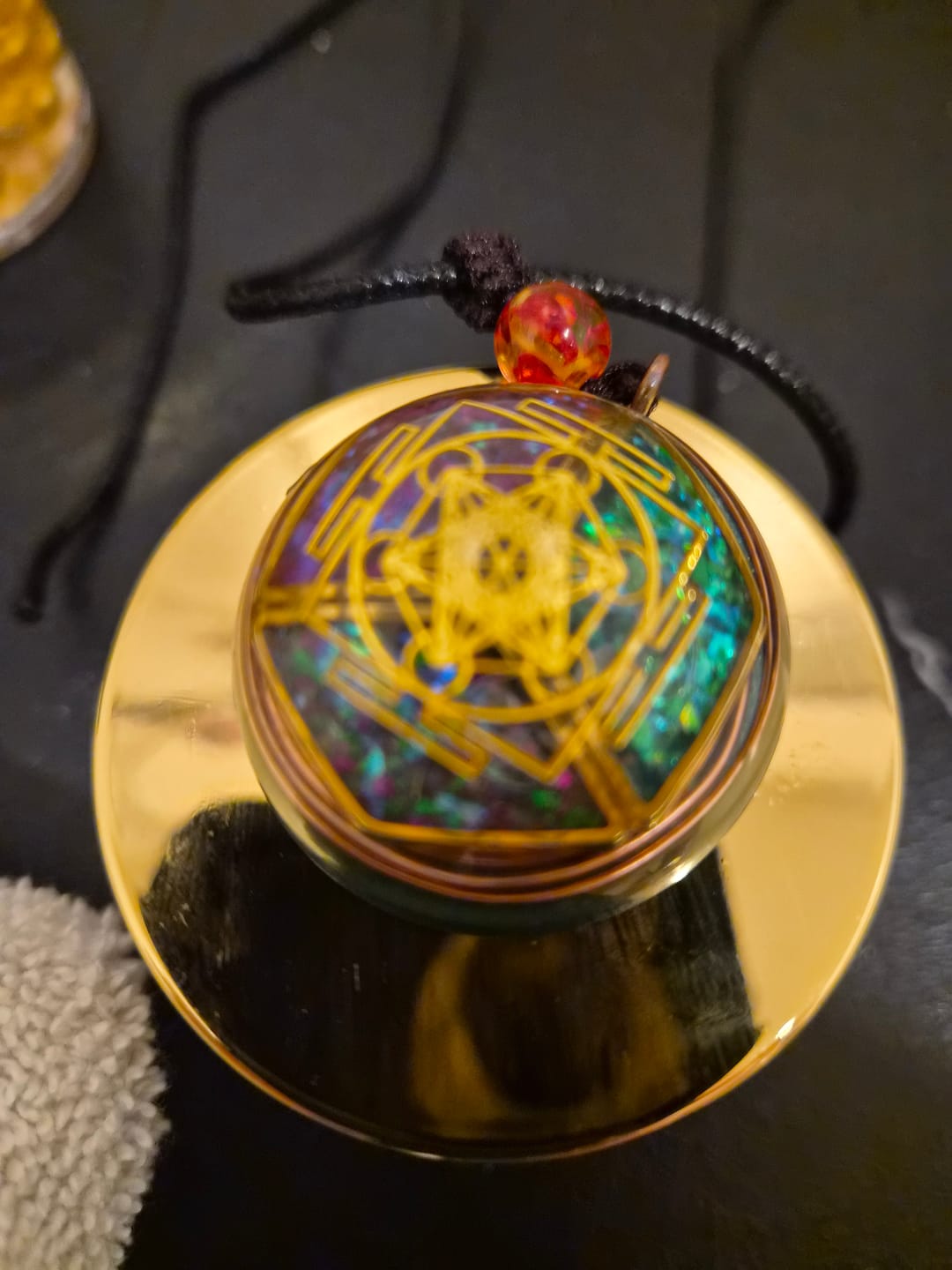 Customer photo review of Magnetic Energy Talisman