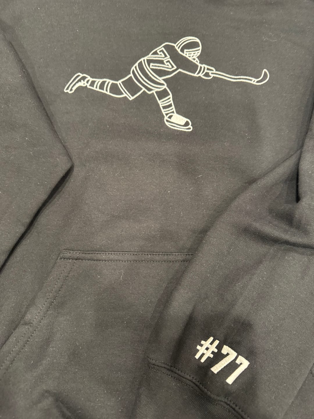 Customer photo review of Custom Sports Hoodie