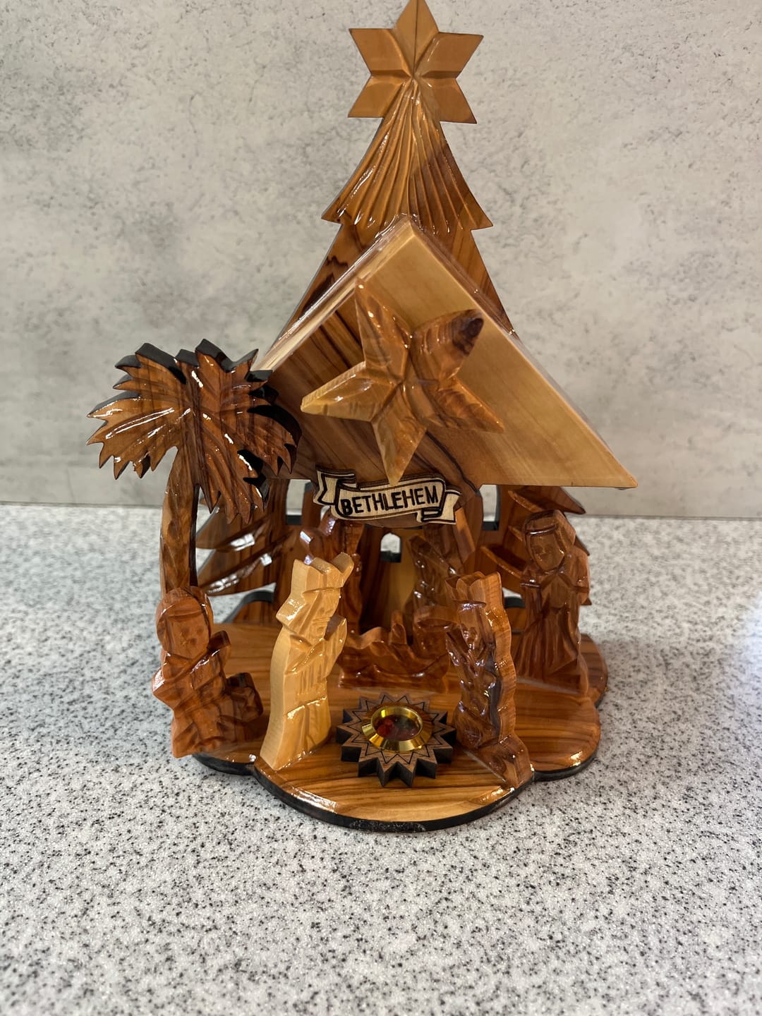 Customer photo review of Holy Land Nativity Scene with Music Box