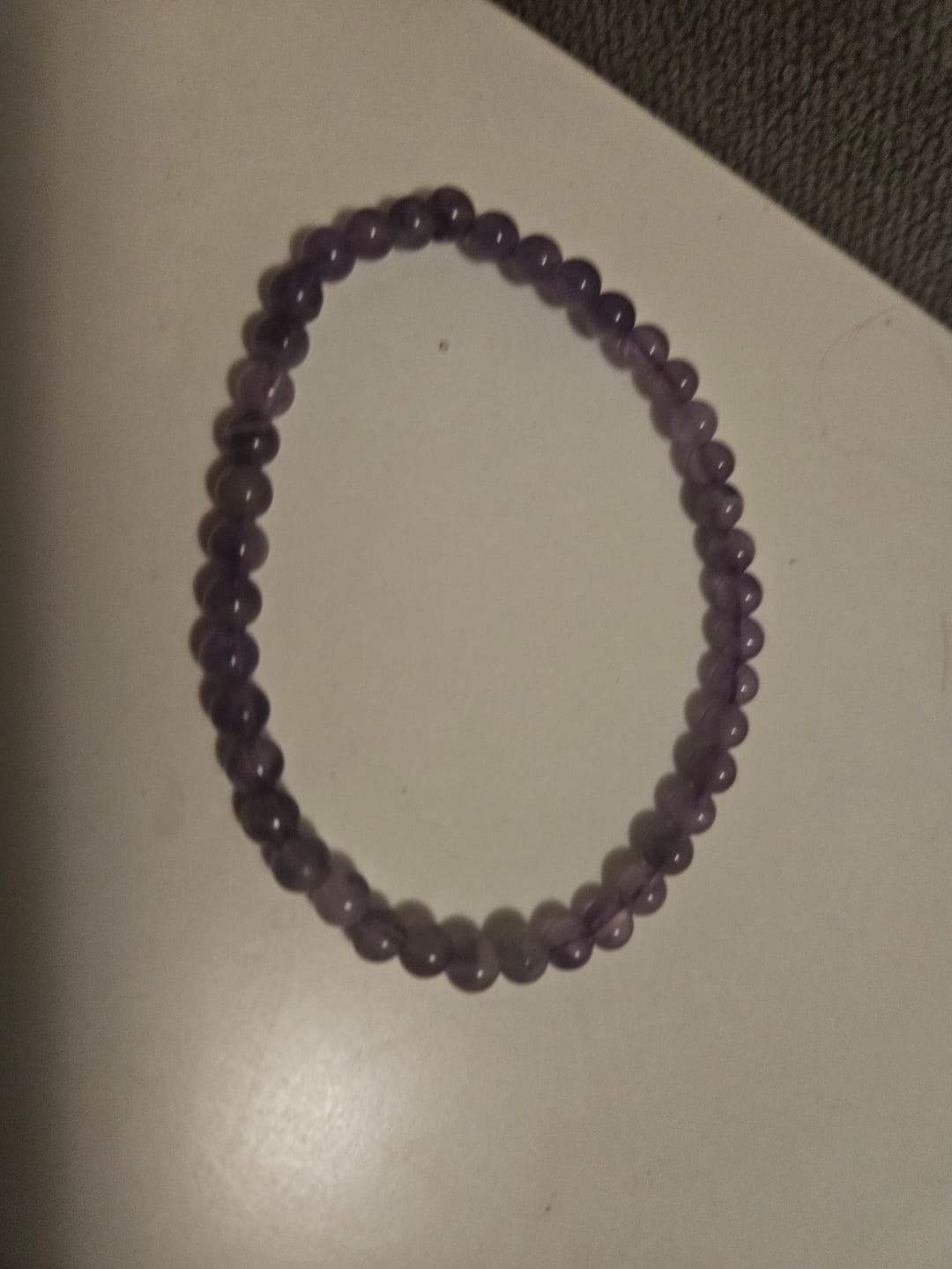 Customer photo review of Bracelet Améthyste "Bonté"