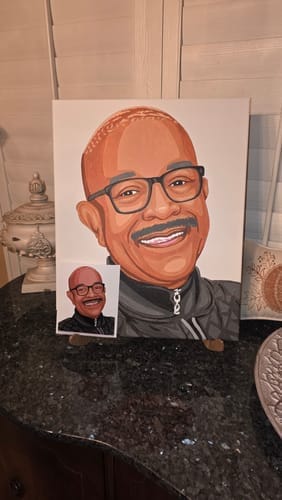 Customer photo review of Selfie Paint Party Kits