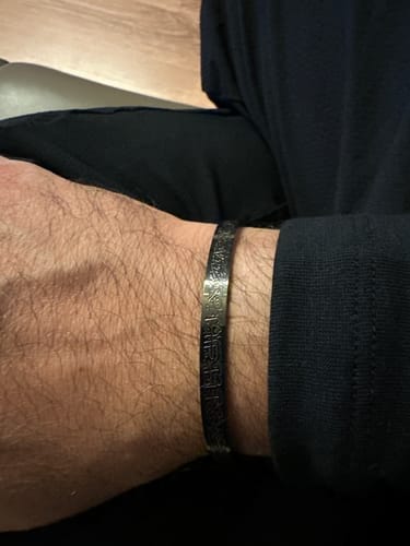 Customer photo review of Herren | Ayatul Kursi Armband