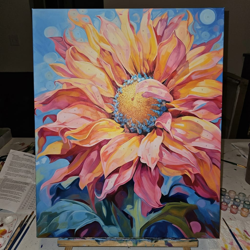 Customer photo review of Bold Sunflower Dreams
