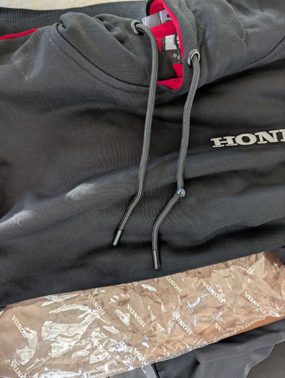 Customer photo review of Honda Racing Team Hoodie (1968)