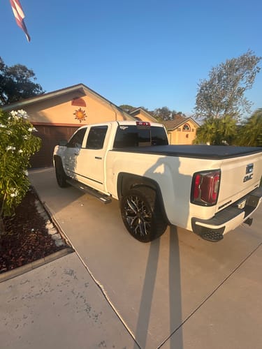 Customer photo review of 3" Front Leveling Lift Kits For 2007-2026 Chevrolet Silverado 1500 2WD/4WD