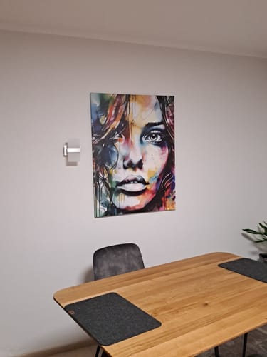 Customer photo review of Leinwandbild | Schönes Mädchen Sophie | Hochformat