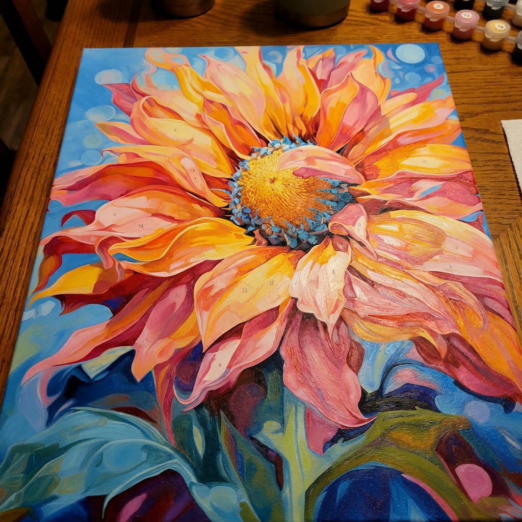 Customer photo review of Bold Sunflower Dreams