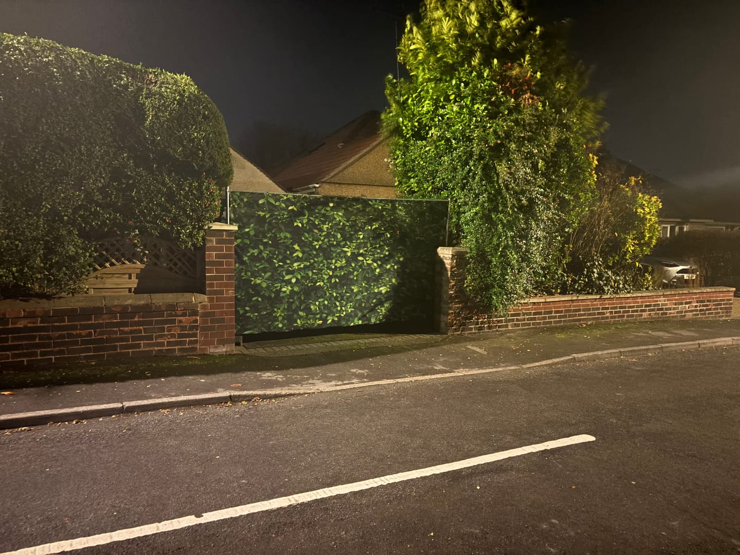 Customer photo review of Eco Standard Temporary Fence Panel