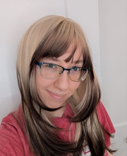 Customer photo review of landmine wig y2k yv50533