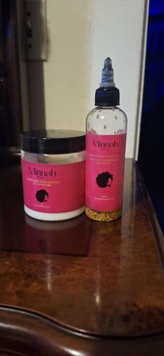 Customer photo review of Hydrating Hair Butter