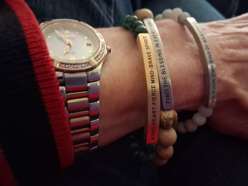 Customer photo review of FIND THE BLESSING IN EVERYTHING (POS)