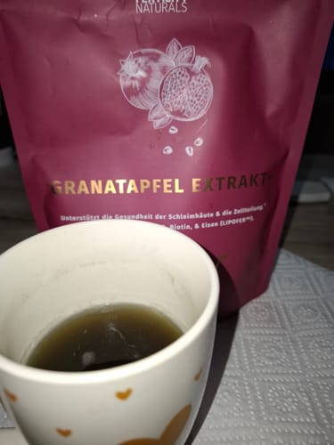 Customer photo review of Granatapfel Extrakt+ (verbesserte Formel)