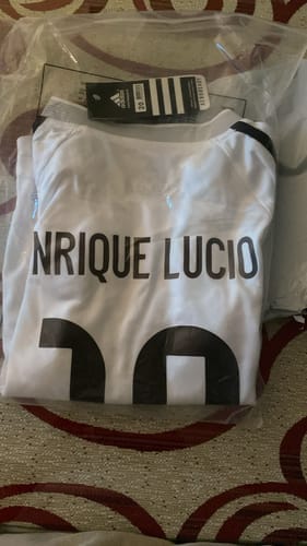 Customer photo review of Camiseta y Pantalones Cortos Niños Real Madrid Home 25/26 - Con Medias
