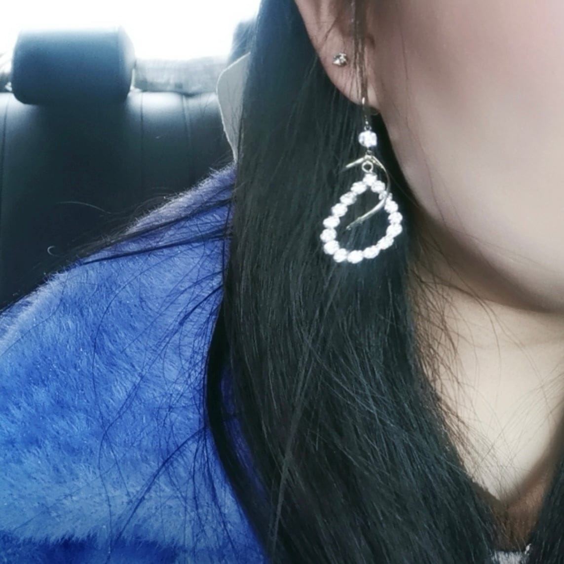 Customer photo review of Parea Earrings