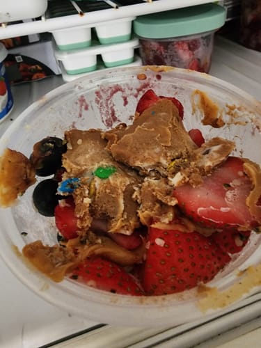 Customer photo review of PEANUT BUTTER - Bunny Crap