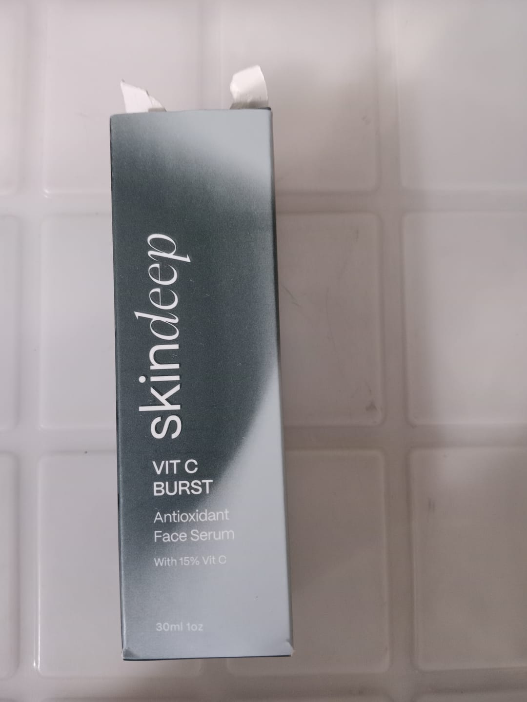 Customer photo review of Vit C BURST - Antioxidant Face Serum
