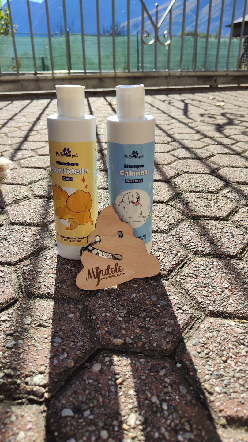 Customer photo review of CALMINO, Shampoo lenitivo e delicato per cani e gatti