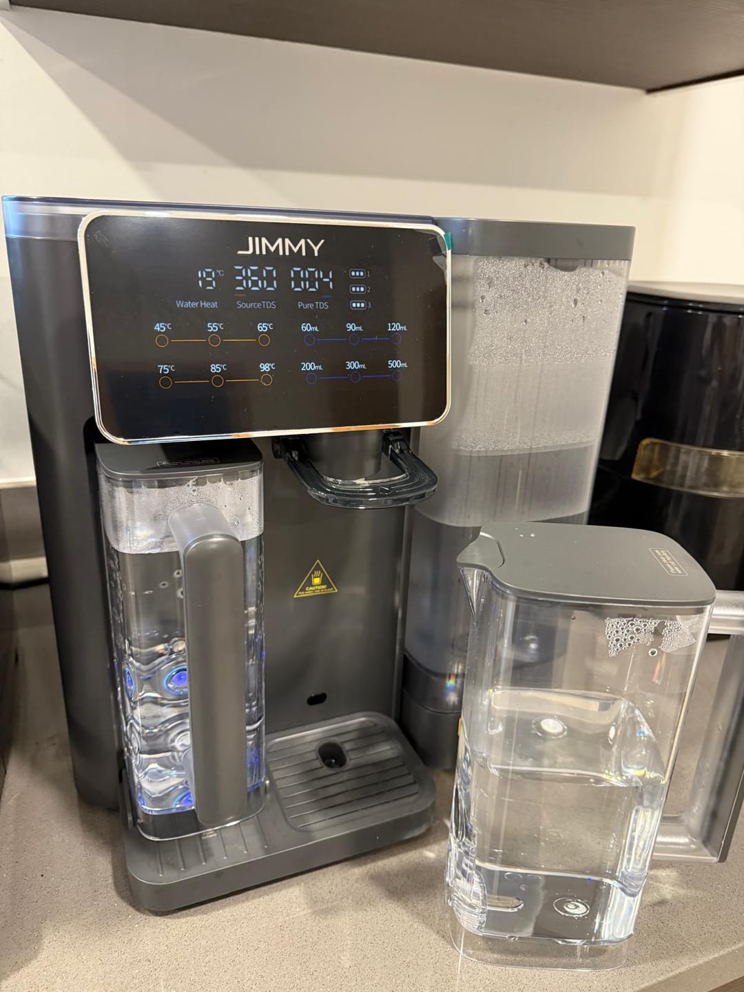 Customer photo review of R9 Countertop Reverse Osmosis Water Purifier