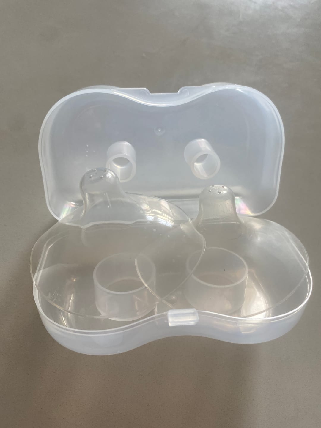 Customer photo review of Natural Fit Nipple Shields