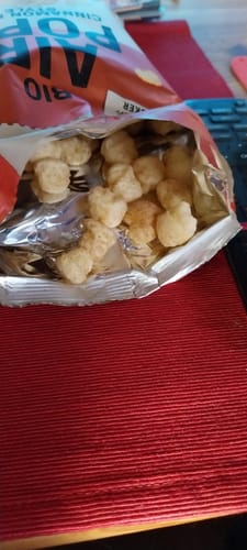 Customer photo review of Bio AirPops Cinnamon Roll Style