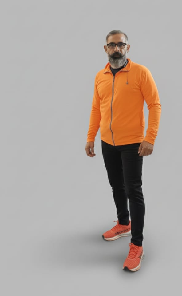 Customer photo review of Fluorescent orange - Sunblock Jacket