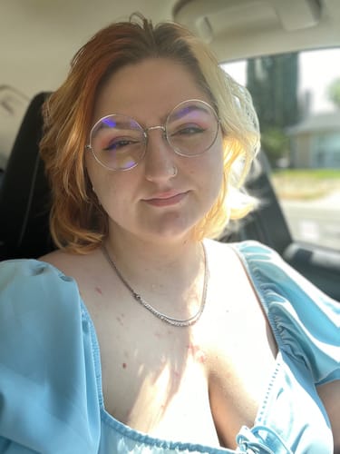 Customer photo review of Dainty Figaro Chain