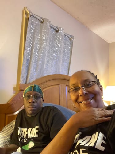 Customer photo review of Airplane Mode On Unisex T-Shirt Black Edition