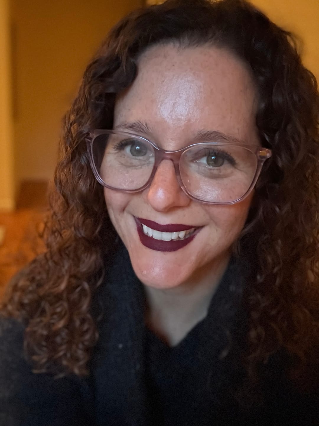Customer photo review of Evermore Liquid Lipstick: Nocturne