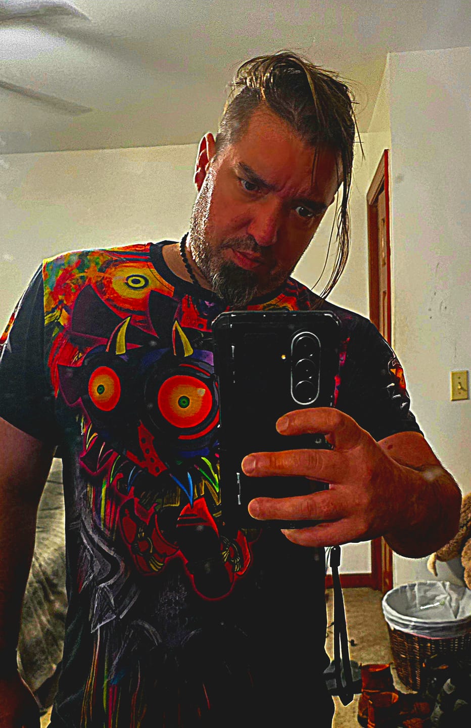 Customer photo review of The Legend Of Zelda Majora's Mask Unisex 3D T-shirt Zip Hoodie