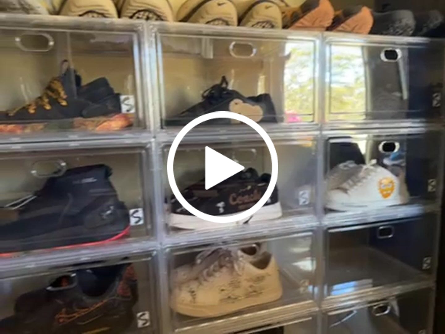 Customer video review of Shooter Box - Cajas Transparentes Para Sneakers Cierre Magnético Apertura Lateral