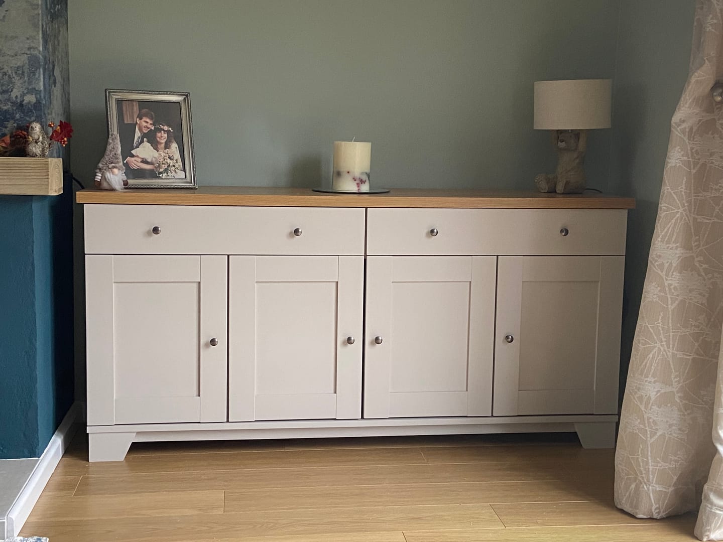 Customer photo review of Classic Cast Iron Cupboard Handles