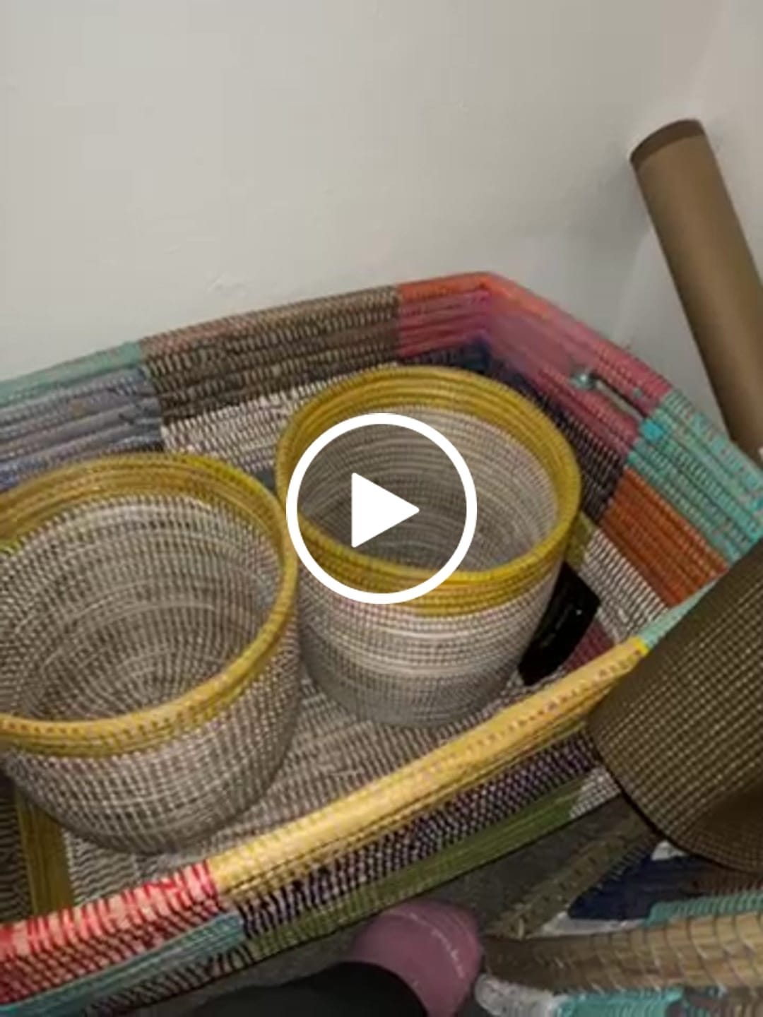 Customer video review of Deko-/ Pflanzenkorb – small - Bantu