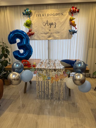 Özge G. review of Kişiselleştirilebilir Doğum Günü Örtüsü (#4) image 1 out of 1