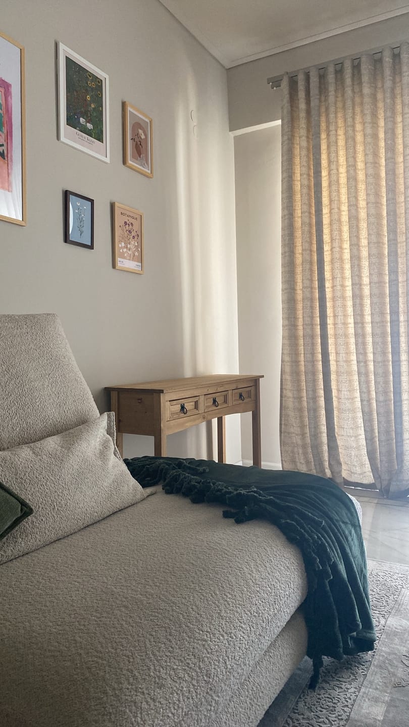 Customer photo review of Τραπέζι Κονσόλα Εισόδου Βοηθητικό Τραπέζι Μασίφ Ξύλο Πεύκο 114x34,5x73 εκ.  14005666