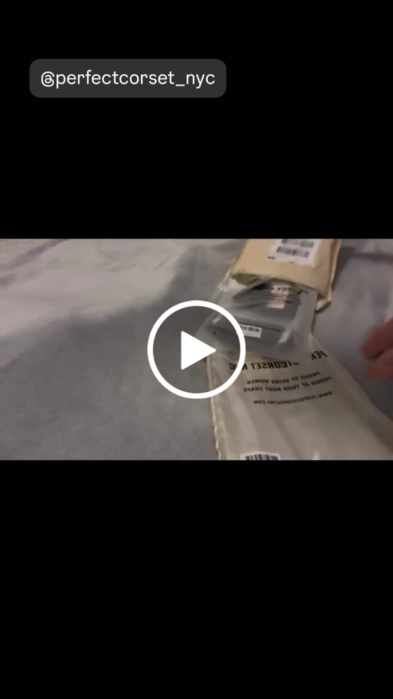 Customer video review of Grace corset