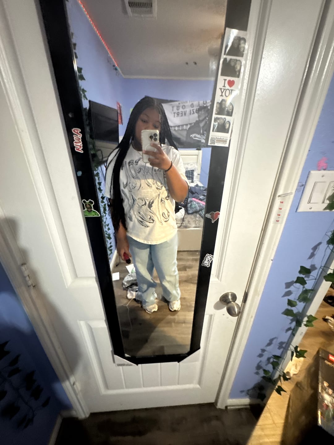 Customer photo review of Aelfric Eden Futuristic Liquid Metal Design Tee