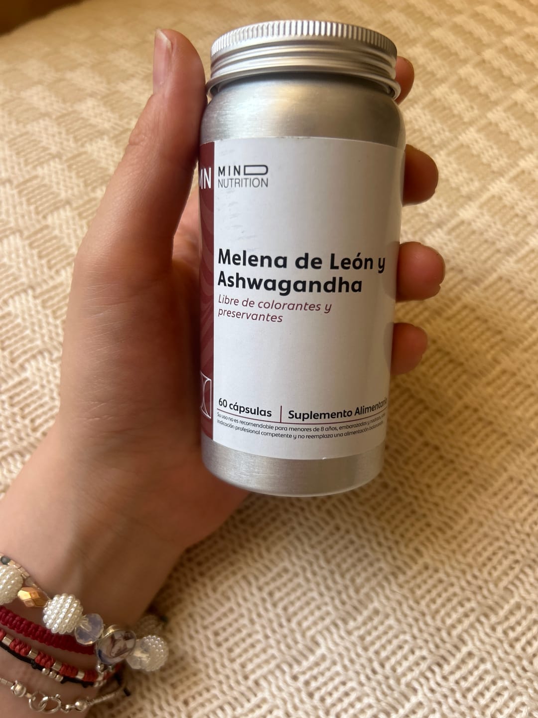 Customer photo review of Melena de Leon + Ashwagandha MN