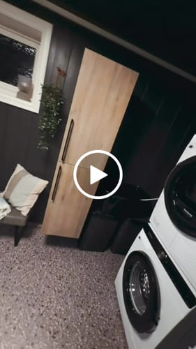 Kundeanmeldelse med video av Clemont terrazzo selvklebende fliser