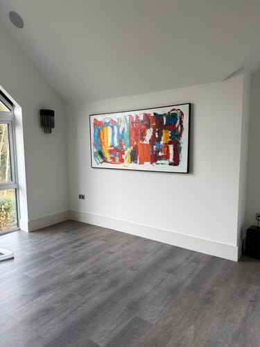 Customer review photo for COLORFUL PAINTING #CA136