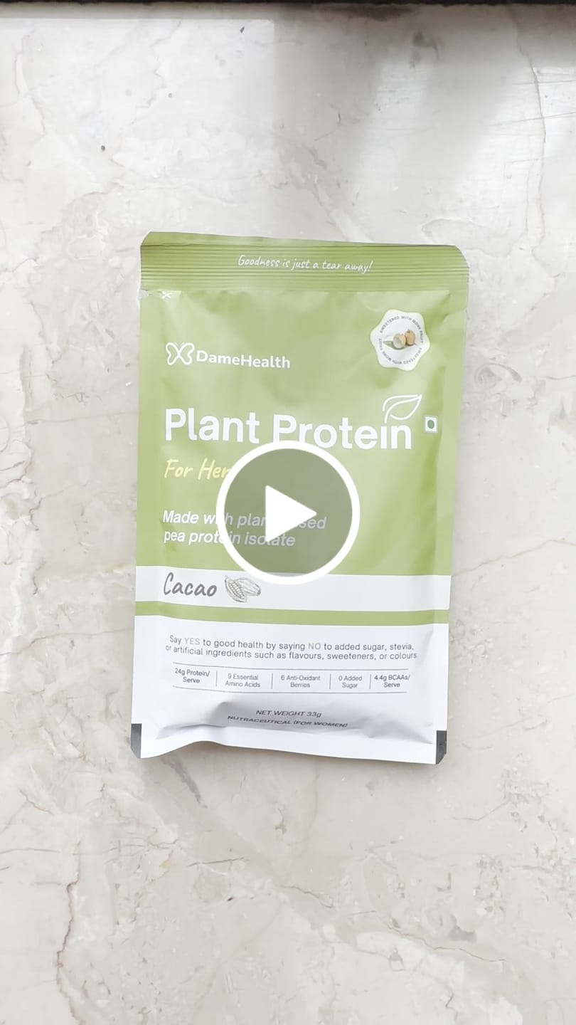 Customer video review of Plant Protein for Women | Single Serve Sachets
