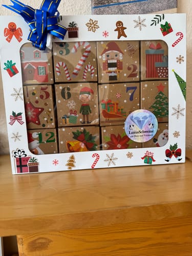 Customer photo review of 🎁 Weihnachtskalender für Dich & Deine Meerschweinchen – 24 Tage voller Freude 🎅